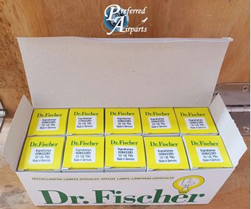 Picture of Lot of 10 New Dr. Fischer Signal Lamps/Bulbs for Water/Light Buoys, p/n 00842283