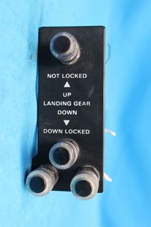 Picture of Used Piper PA-31-350 Astronics Corp Landing Gear Panel p/n 44174-000 (28128)