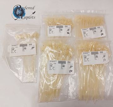 Picture of Lot of 216 New Surplus/New Old Stock Thomas & Betts Ty-Rap Cable Ties, p/n TY35