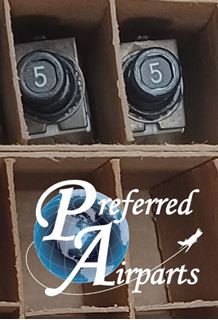 Picture of Lot of 2 New Surplus Texas Instruments Klixon Circuit Breakers, p/n 7277-5-5