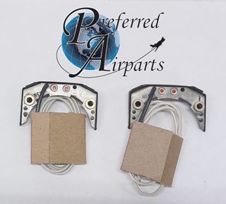 Picture of Lot of 2 Grimes Aircraft Light Fixture Assemblies p/n B4850B24-10, B-4805B-24-10