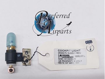 Picture of New Grimes Aerospace Aircraft Cockpit Light, p/n 15-0303-11, A51A9064-15
