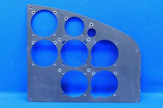 Picture of Used Cessna 414 Aircraft Right Instrument Panel p/n 5114154-12 (20258)