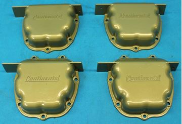Picture of Lot of 4 Used Continental Gold Rocker Box Covers p/n 520127 (25703)