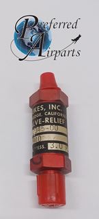 Picture of New Dukes Piper Aircraft Relief Valve, p/n 3345-00, Alternate p/n 492-143