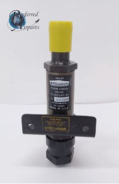 Picture of New BF Goodrich Piper Aircraft Flow Check Valve, p/n 3D2347-01, p/n 756-556