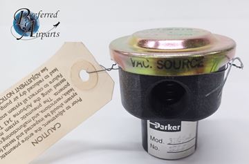 Picture of New Parker Piper Aircraft Inline Vacuum Regulator, p/n 3H65-2, Alt p/n 584-191