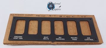 Picture of New EL Products Piper PA-31-350 Aircraft EL Panel, p/n 44627-000