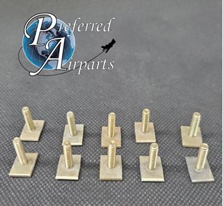 Picture of Lot of 10 New Piper Window Retainer Stud P/N 487-761, Alt# 44103-000 Piper PA-31