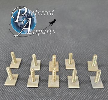 Picture of Lot of 10 New Piper Window Retainer Stud P/N 487-761, Alt# 44103-000 Piper PA-31