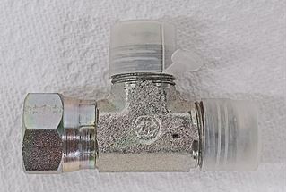 Picture of New Mooney Aircraft Lycoming Engine Swivel Tee, p/n 6602-10-10-10, w/FAA 8130-3