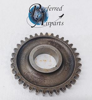 Picture of Overhauled Cessna Aircraft Lycoming Engine Camshaft Governor Gear pn 70387, 8130