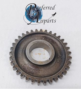 Picture of Overhauled Cessna Aircraft Lycoming Engine Camshaft Governor Gear pn 70387, 8130