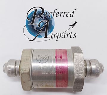 Picture of New Beech Cessna Piper Aircraft Fuel Check Valve, p/n MS28885-4