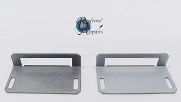 Picture of Lot of 2 New Piper PA23-250 Brackets for Seat Installation, p/n 453-448