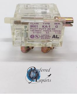 Picture of New Square D Heavy Duty Contact Block, p/n 9001-KA1, 88000 AL