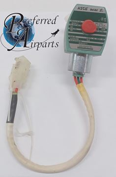 Picture of Used Asco Red Hat Solenoid Valve, p/n 8260G071