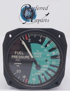 Picture of New Surplus Garwin Cessna Aircraft Fuel Pressure Gauge, p/n 22-869-02