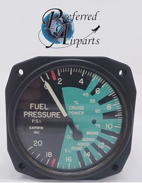 Picture of New Surplus Garwin Cessna Aircraft Fuel Pressure Gauge, p/n 22-869-02