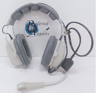 Picture of New Surplus Telex Aviation Headset w/Microphone, p/n EBM1401, 63700-013