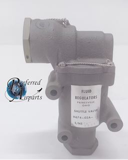 Picture of New Fluid Regulators Cessna Beech Aircraft Shuttle Valve p/n H67402A1 H674-02A-1