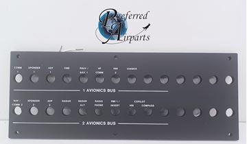 Picture of New Piper Aircraft Panel/Placard, p/n 74239-002, Alternate p/n 583-845