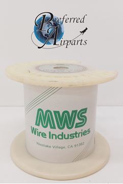 Picture of New 1 lb Spool - MWS Aviation Cadmium Plated Copper Wire p/n C489003 MS20995CY15