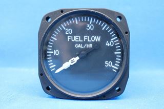 Picture of Used United Instruments Piper Fuel Flow Indicator p/n 6523-1, 548-656 (23028)