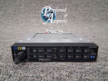 Picture of Used PS Engineering Cessna Aircraft PMA8000BT Audio Selector, p/n 050-890-0702