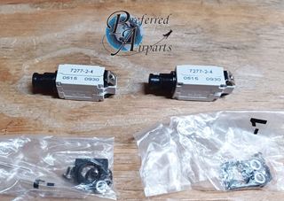 Picture of Lot of 2 New Surplus Klixon Texas Inst. Aviation Circuit Breakers, p/n 7277-2-4