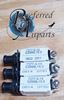 Picture of Lot of 3 Used Klixon Texas Instruments Aviation Circuit Breakers, p/n 7277-5-15