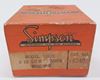 Picture of New Surplus Simpson Panel Meter, Wide Vue 0-10 DC Milliamps, p/n Model 1327C