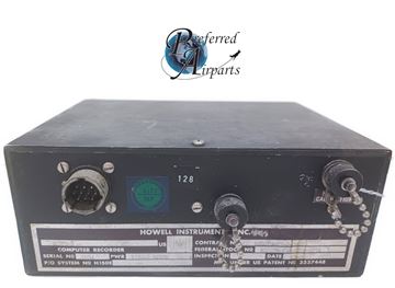 Picture of Vintage Used Howell Instruments Aviation Computer Recorder, p/n H157B9