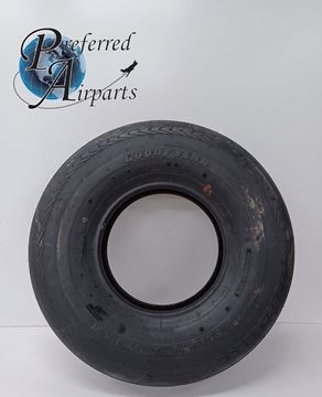 Picture of New Goodyear Flight Custom II Tire 6.50x10 6 ply p/n 650T66-1, 301-042-190, TL