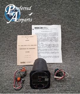 Picture of Used SDI Hoskins Fuel System Indicator & Fuel Flow Transducers pn 701921-2, 201B