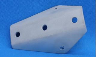 Picture of Used Stearman Aircraft Wing Lower Drag Wire Lug Plate p/n 75-1227 (23403)