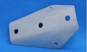 Picture of Used Stearman Aircraft Wing Lower Drag Wire Lug Plate p/n 75-1227 (23403)