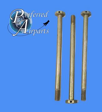 Picture of Lot of 3 AN3H32A Aircraft Bolts 10-32 thread, 3 9/32" long with a 2 7/8" Grip