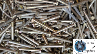 Picture of Lot of 30 AN4-23A Aircraft Bolts 1/4-28 thread, 2 13/32" long with 1 15/16" Grip