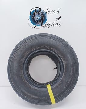 Picture of Used Condor Aircraft Tire 6.50x10 10 Ply p/n: 083-356 Tube Type, Includes Tube