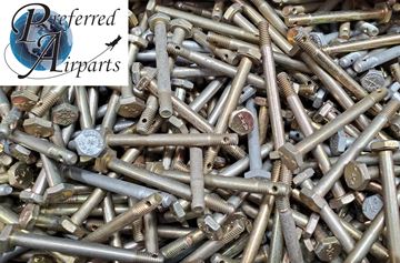 Picture of Lot of 60 or 100 New Surplus AN3-20 Airframe Bolts, p/n AN3-20