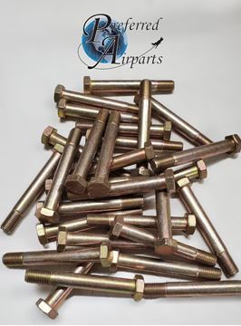 Picture of Lot of 25 New Surplus Airframe Bolts, p/n AN6-25A