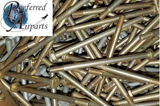Picture of Lot of 100 New Surplus Airframe Bolts, p/n AN3-31A