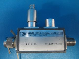 Picture of Used Hewlett Packard Directional Coupler, p/n 787D (8066), NSN 5985-00-911-7235