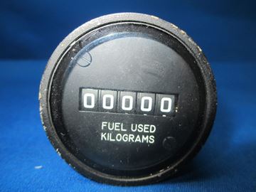 Picture of Used General Electric Aircraft Fuel Used Indicator p/n 8DJ126GAA2 (5689)