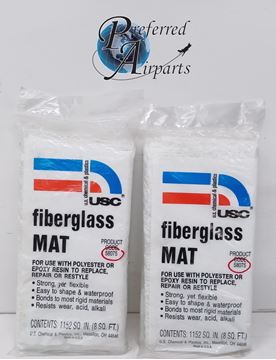 Picture of Lot of 2 New USC U.S. Chemical & Plastics Fiberlass Mats, 8 sq. ft, p/n 58075