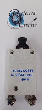 Picture of New Surplus ETA Piper Aircraft Circuit Breaker, p/n 454-716, 41-2-S14-LN2