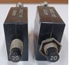 Picture of Lot of 2 Used Wood Electric Piper Aircraft Circuit Breakers, p/n 454-659