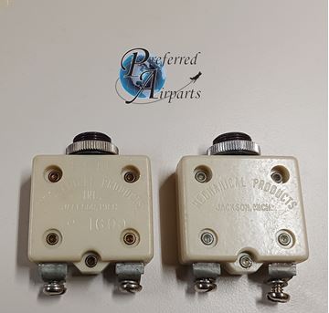 Picture of Lot of 2 New Mechanical Products Piper Aircraft Circuit Breakers, p/n 454-704
