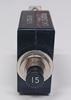 Picture of New Surplus Wood Electric Cessna Aircraft Circuit Breaker, p/n S1232-15